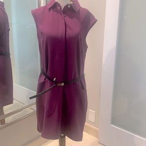 Calvin Klein collared shirt dress